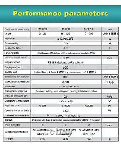 0-250L/min Digital Gas Flow Meter Tester Portable Gas Mass Air Flow Rate Meter