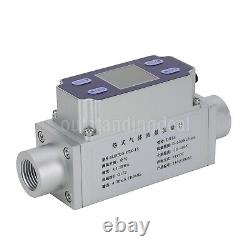 0-500L/min Air Flow Meter Thermal Gas Flow Meter with RS485 G1/2 Internal Thread