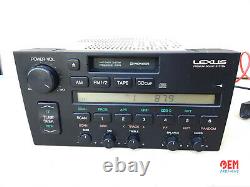 1990-1992 Lexus Ls400 Pioneer Am Fm Radio Cassette Player Oem 86120-50020 Ome