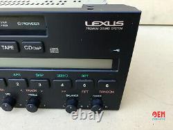 1990-1992 Lexus Ls400 Pioneer Am Fm Radio Cassette Player Oem 86120-50020 Ome