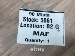 1990-1993 Mazda Miata Oem MAF AFM Mass Air Flow Meter Sensor 1.6 NA READ