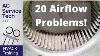 20 Causes Of Low Indoor Airflow On Furnaces And Air Conditioners