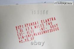 2021-2023 Hyundai Elantra 2.0l Engine Motor Mass Air Flow Meter Sensor Oem