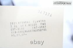 2021-2024 Hyundai Elantra 2.0l Engine Motor Mass Air Flow Meter Sensor Oem