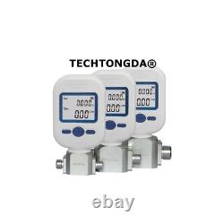 250L/min Electric Digital Gas Mass Flow Meter Oxygen Nitrogen Air Flow Tester