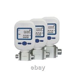 250L/min Electric Digital Gas Mass Flow Meter Oxygen Nitrogen Air Flow Tester