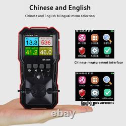 4 in 1 Gas Detector O2 H2S CO LEL EX Gas Tester Kit Analyzer Air Quality Monitor