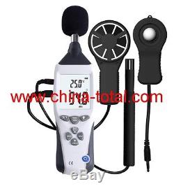 5 in 1 Multifunctional Meter lux sound Humidity Temp. Air Velocity Anemometer