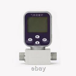 50L-300L Gas Flow Meter Gas Mass Air Methane Argon Oxygen Flow Rate Micro Meter