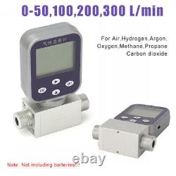 50L-300L Gas Flow Meter Gas Mass Air Methane Argon Oxygen Flow Rate Micro Meter
