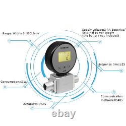 50ML-300L Digital Gas Flow Meter Gas Mass Air Nitrogen Oxygen Flow Rate Meter