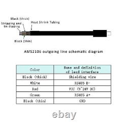 50ML-300L Digital Gas Flow Meter Gas Mass Air Nitrogen Oxygen Flow Rate Meter