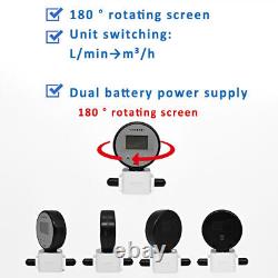 50ML-300L Digital Gas Flow Meter Gas Mass Air Nitrogen Oxygen Flow Rate Meter