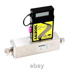 Aalborg GFM57 Mass Flow Meter for Air LCD 200 LPM Stainless GFM57S-VDL6-A0 New