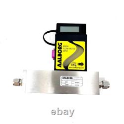 Aalborg GFM57 Mass Flow Meter for Air LCD 200 LPM Stainless GFM57S-VDL6-A0 New