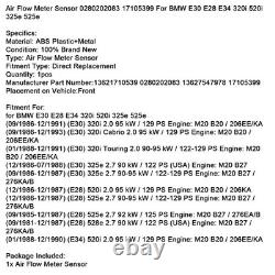 Air Flow Meter 0280202083 17105399 Pour BMW E30 E28 E34 320i 520i 325e 525e