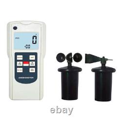 Air Flow Meter Anemometer Air Velocity Temp Tester Wind Speed Detector Data Hold