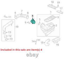Air Flow Meter Germany Built VIN W 1st Digit Limited Fits 09-18 TIGUAN 6730373