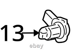 Air Flow Meter from 2017 Dodge Ram 2500 6.7L 10054288
