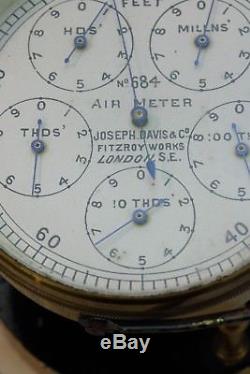 Air Flow meter by Joseph Davis & Co, Fitzroy Works, London S. E