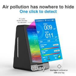 Air Quality Detector PM10 PM2.5 HCHO CO2 PM1.0 Humidity Monitor Detector Meter
