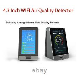 Air Quality Detector PM10 PM2.5 HCHO CO2 PM1.0 Humidity Monitor Detector Meter