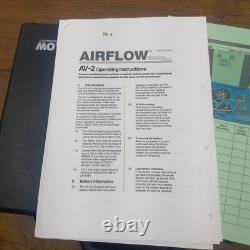 AirFlow Anemometer Air Velocity and Volume Flow Meter AV 2, Rotating Vane