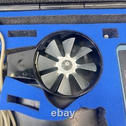 AirFlow Anemometer Air Velocity and Volume Flow Meter AV 2, Rotating Vane