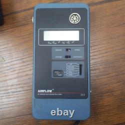 AirFlow Anemometer Air Velocity and Volume Flow Meter AV 2, Rotating Vane