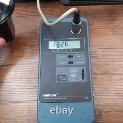 AirFlow Anemometer Air Velocity and Volume Flow Meter AV 2, Rotating Vane