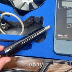 AirFlow Anemometer Air Velocity and Volume Flow Meter AV 2, Rotating Vane