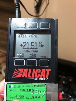 Alicat Scientific 500 SCCM Air Digital Mass Flow Meter
