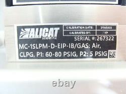Alicat Scientific MC-1SLPM-D-EIP-IB Air CLPG Mass Flow Controller Meter MFC