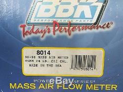 BBK 86mm mass air flow meter 96-98 V8 Mustang 8014