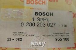 BMW 535i 635i 735i, 85-93 New air flow meter, Genuine Bosch, 0 280 203 027