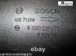 BMW Air Mass Sensor, MAF BOSCH 0280218077 NEW OEM