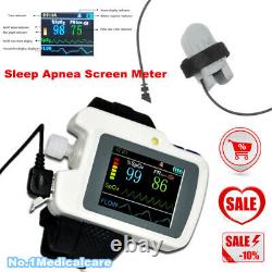 CONTEC Wrist Sleep Apnea Screen Meter Nose Air Flow Meter, USB PC Software, NEW