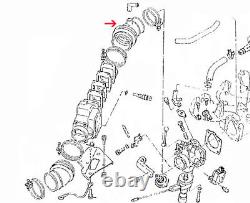 Datsun 280Z Air Flow Meter to Throttle Chamber Hose, 1977-78 (from 5/77) OEM NEW