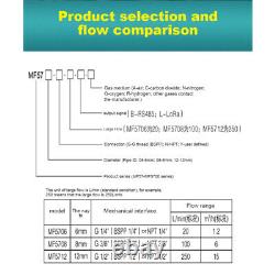 Digital Electronic Mass Nitrogen Oxygen Metering Compressed Air Gas Flow Meter