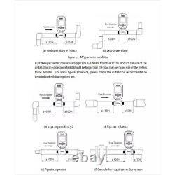 Digital Electronic Mass Nitrogen Oxygen Metering Compressed Air Gas Flow Meter