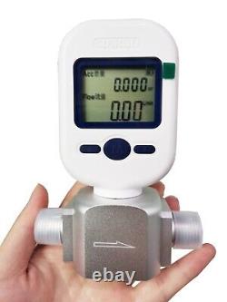 Digital Gas Flow Meter Gas Mass Air Nitrogen Oxygen Flow Rate Meter 0-250L/Min