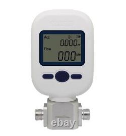 Digital Gas Flow Meter Gas Mass Air Nitrogen Oxygen Flow Rate Meter 0-250L/Min