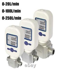 Digital Gas Mass Flow Meter Oxygen Gas Air Flow Rate Tester Flowmeter 020L/250L