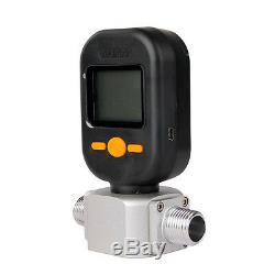English ver 200L/min digital gas air nitrogen oxygen mass flow meter flowmeter