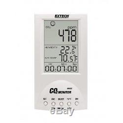 Extech CO220 Desktop Indoor Air Quality CO2 Monitor IAQ Carbon Dioxide fresh