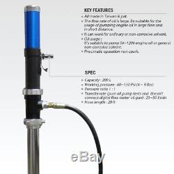 FIT Pro 200L Air Oil / Fluid Dispenser / Pump with Digital Flow Meter Oil Gun