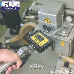 FIT Pro 50 Gallon Air Oil /Fluid Dispenser / Pump with Digital Flow Meter Oil Gun
