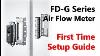 First Time Setup Guide Clamp On Air Flow Meter Keyence Fd G Series
