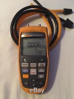 Fluke 922 Air Flow Meter with Case and Hoses