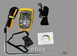Fluke 922 Kit HVAC Air Flow Meter Micromanometer air velocity and flow